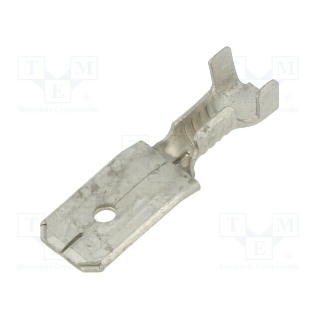 TE CONNECTIVITY Terminal: flat; 6.3mm