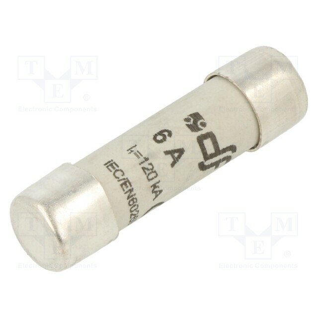 DF ELECTRIC Fuse: fuse; ceramic,cylindrical