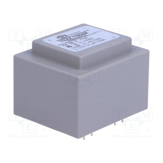 INDEL Transformer: encapsulated; 7VA; 230VAC; 6V