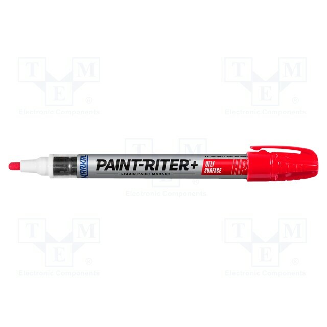 Marker: with liquid paint; red; PAINTRITER+