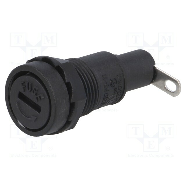 SCI Fuse holder; 5x20mm; 10A; 250VAC