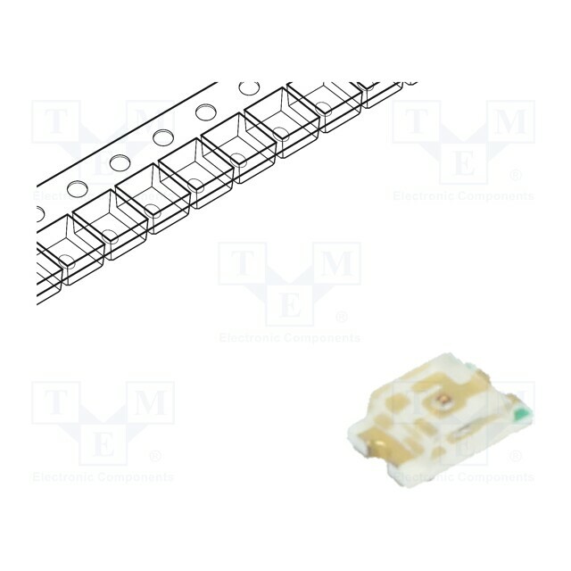REFOND LED; orange; SMD; 0805; 120÷260mcd