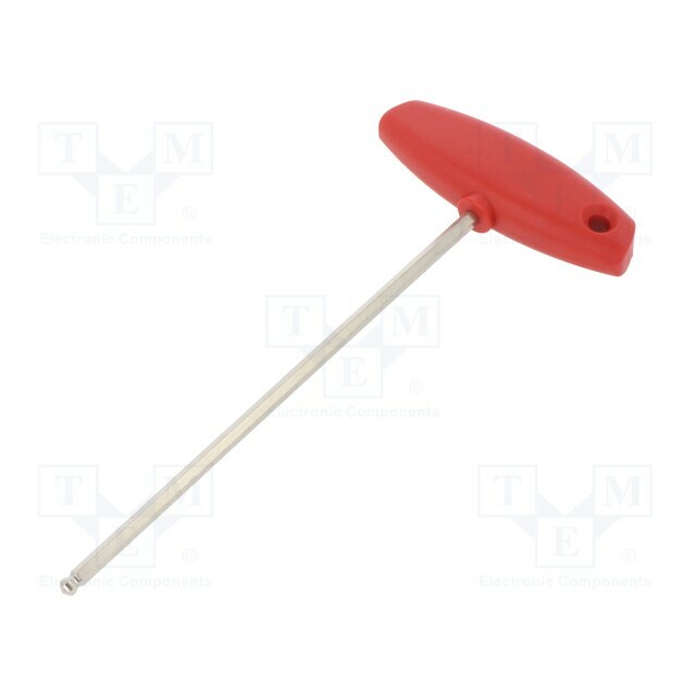 Wrench: hex key; spherical; HEX 4mm