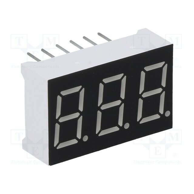 WENRUN Display: LED; 7-segment; 9.14mm