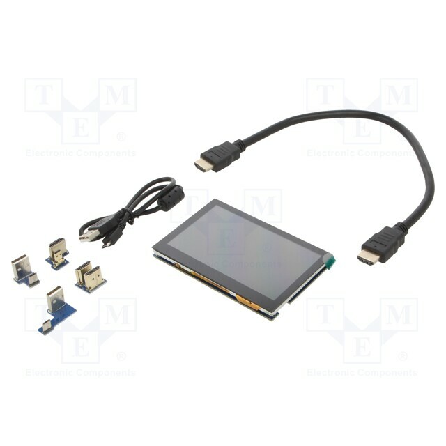 WAVESHARE Display: LCD; graphical; 800x480; 106