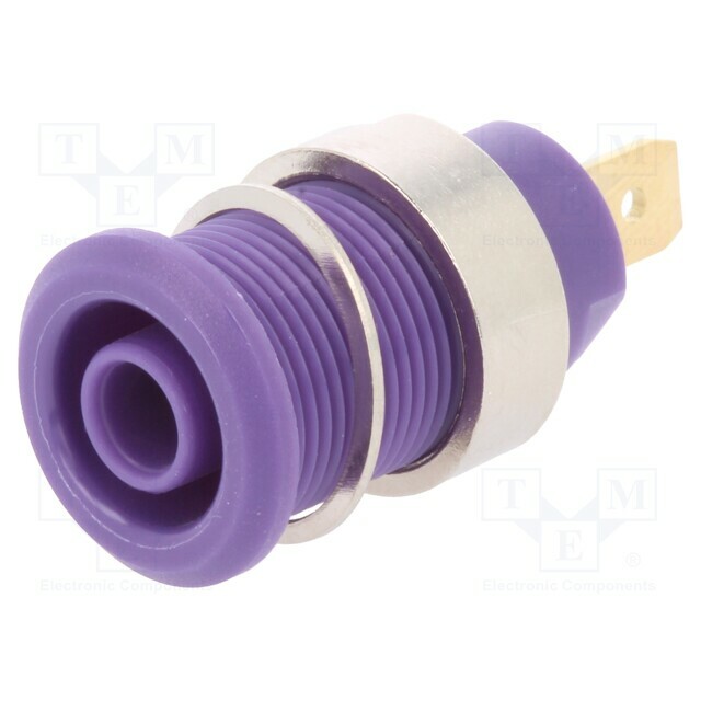 STAUBLI Laboratory connector: 4mm banana; socket