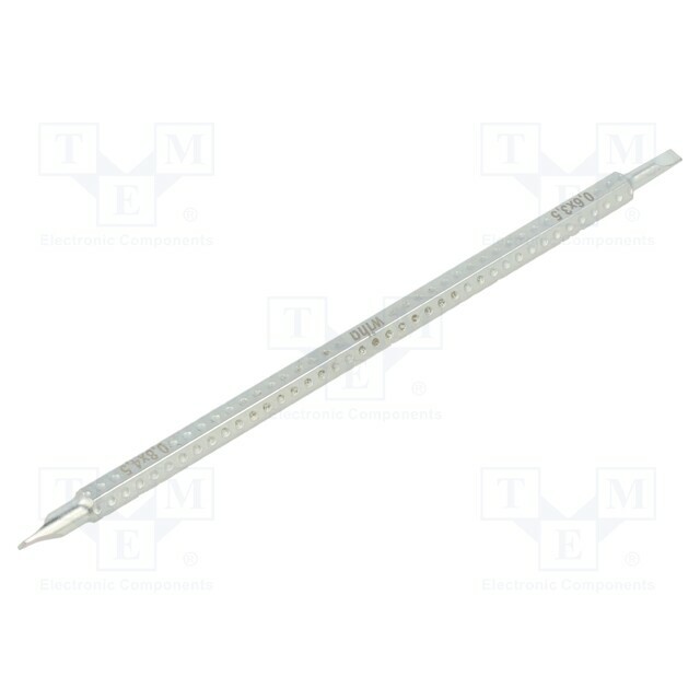 Interchangeable blade; slot; 3.5x0.6mm