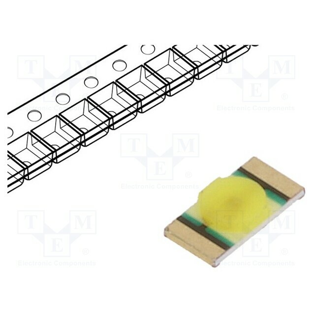 LITEON LED; white; SMD; 71÷180mcd; 140°