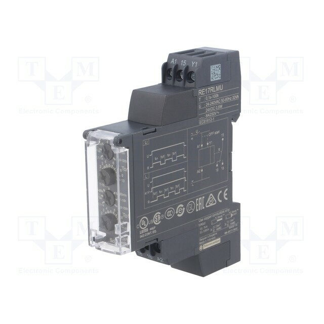 SCHNEIDER ELECTRIC Timer; 0,1s÷100h; SPDT