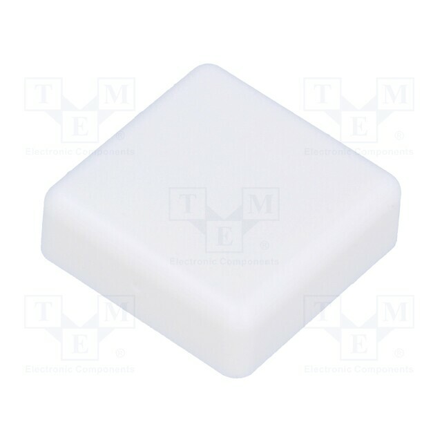 NINIGI Button; square; white; 12x12mm |