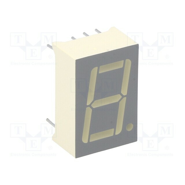KINGBRIGHT ELECTRONIC Display: LED; 7-segment; 14
