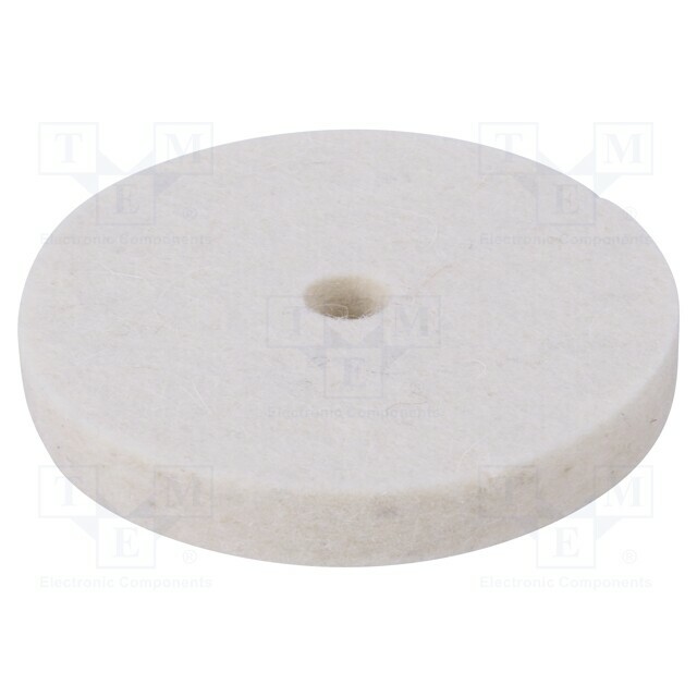 WOLFCRAFT Polishing wheel; Ø: 75mm; felt