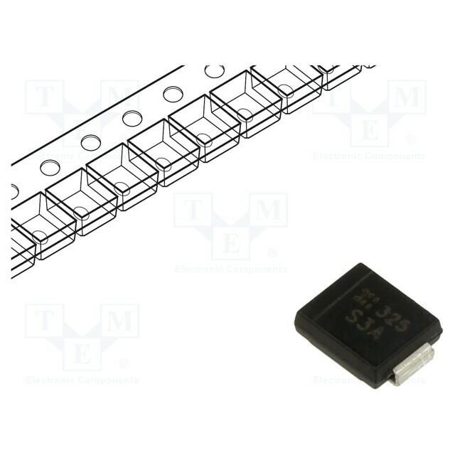 DIODES INCORPORATED Diode: rectifying; SMD; 50V