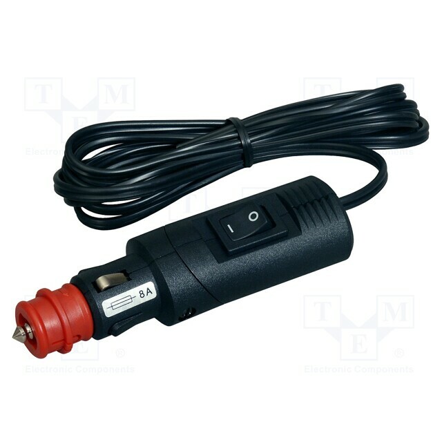 PRO CAR Cigarette lighter plug; cables