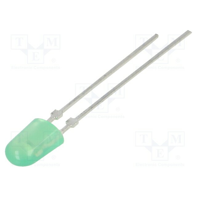 CREE LED LED; green; oval; 5