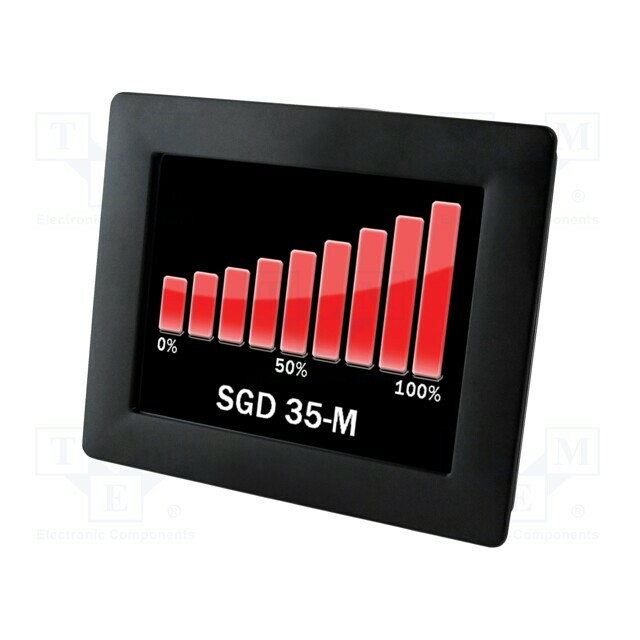 LASCAR Voltmeter; digital,mounting; 0÷40V; on