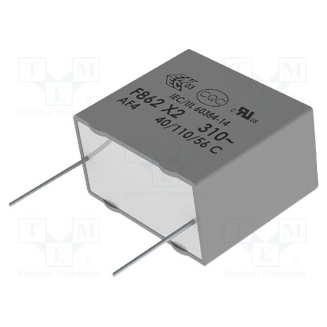 KEMET Capacitor: polypropylene; X2; F862; 1