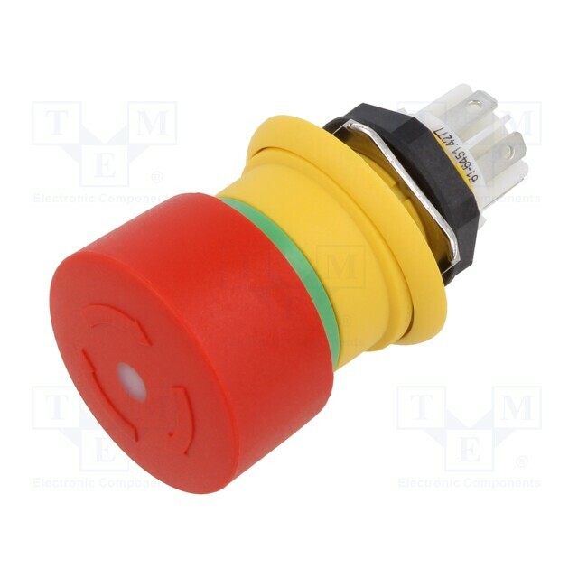 EAO Switch: emergency stop; 16mm; NC