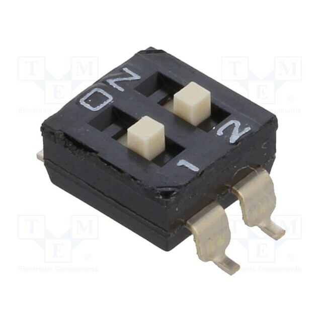 DIPTRONICS Switch: DIP-SWITCH; Poles number: 2