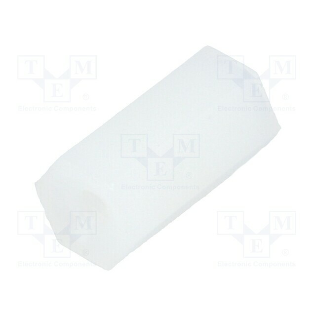 FIX&FASTEN Screwed spacer sleeve; hexagonal; polyamide