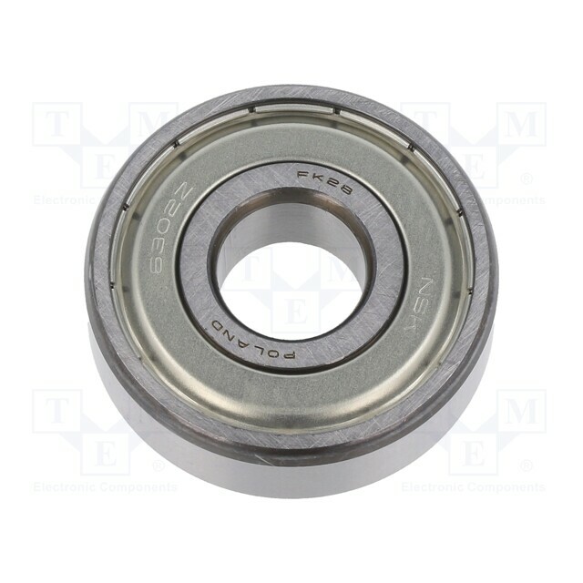 Bearing: rolling; ball; Øint: 15mm; Øout: