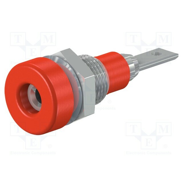 STAUBLI Laboratory connector: 2mm banana; socket