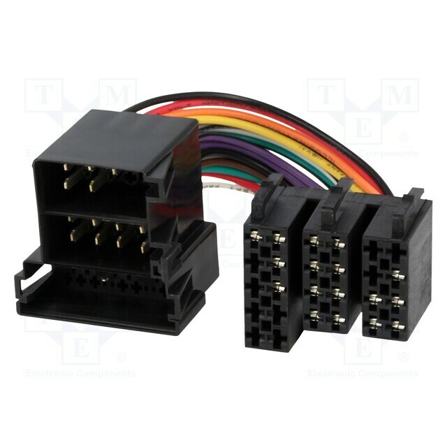 4CARMEDIA Car connector; ISO socket 36pin