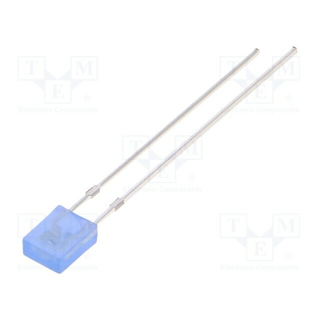 OPTOSUPPLY LED; blue; rectangular; 2x4x5mm; 500÷750mcd