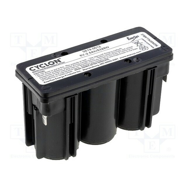 ENERSYS Re-battery: acid-lead; 6V; 2.5Ah