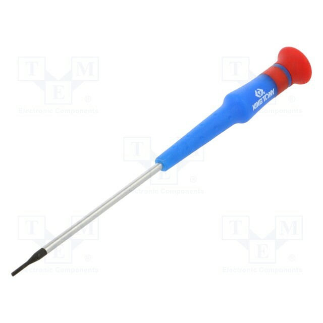 KING TONY Screwdriver: precision; slot; 1