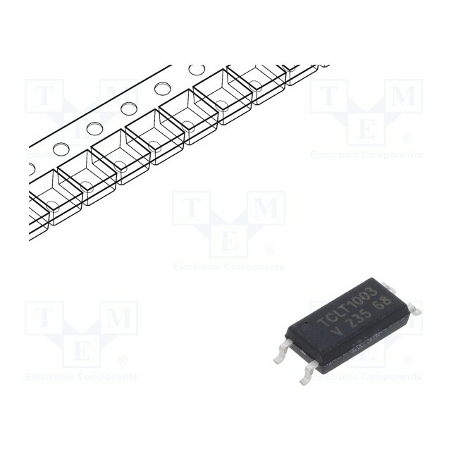 VISHAY Optocoupler; SMD; Ch: 1; OUT: