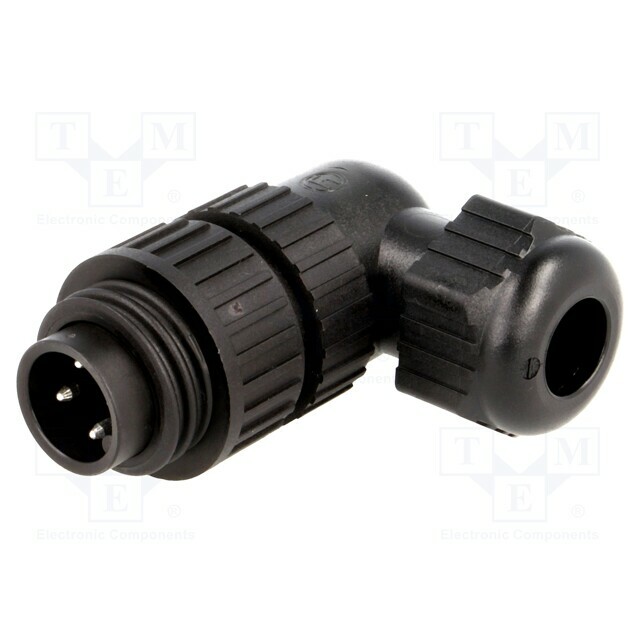 HIRSCHMANN Connector: circular; plug; male; IP67