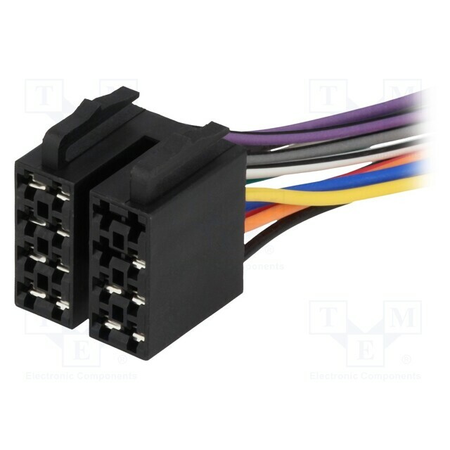 4CARMEDIA Car connector; ISO plug,cables