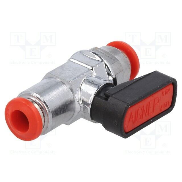 PNEUMAT Ball valve; max.20bar; nickel
