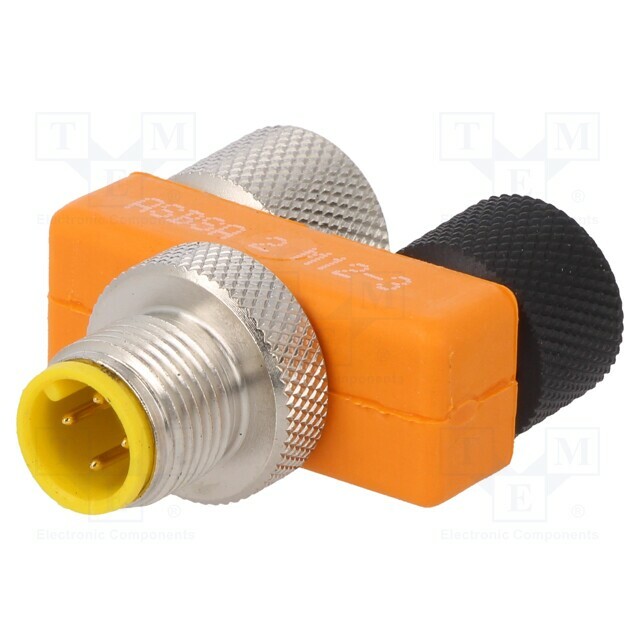 LUMBERG AUTOMATION T adapter; M12 male
