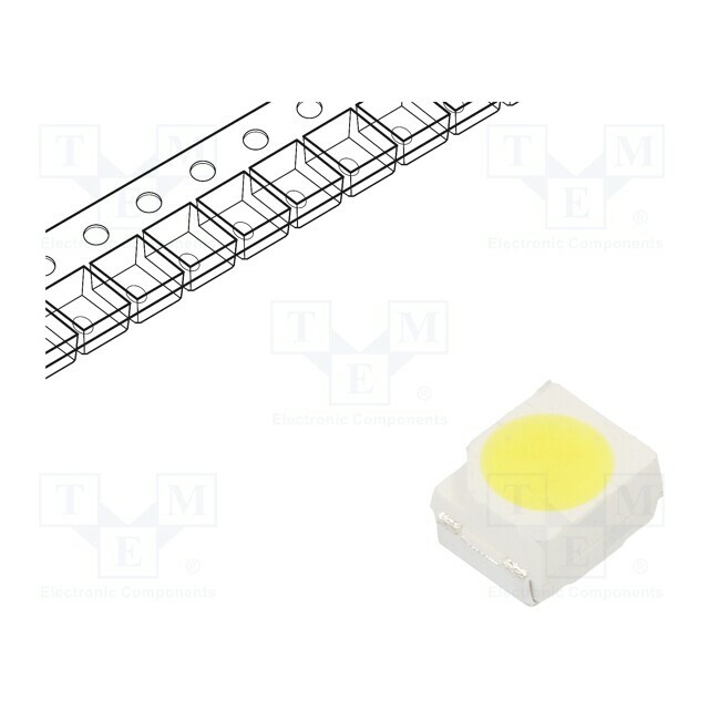 REFOND LED; white cold; SMD; PLCC2