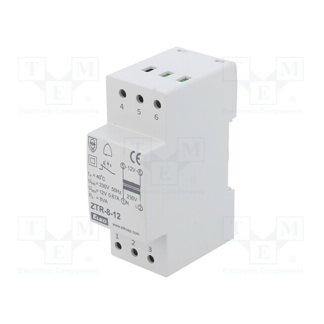 ELKO EP Transformer: mains; 8VA; 230VAC