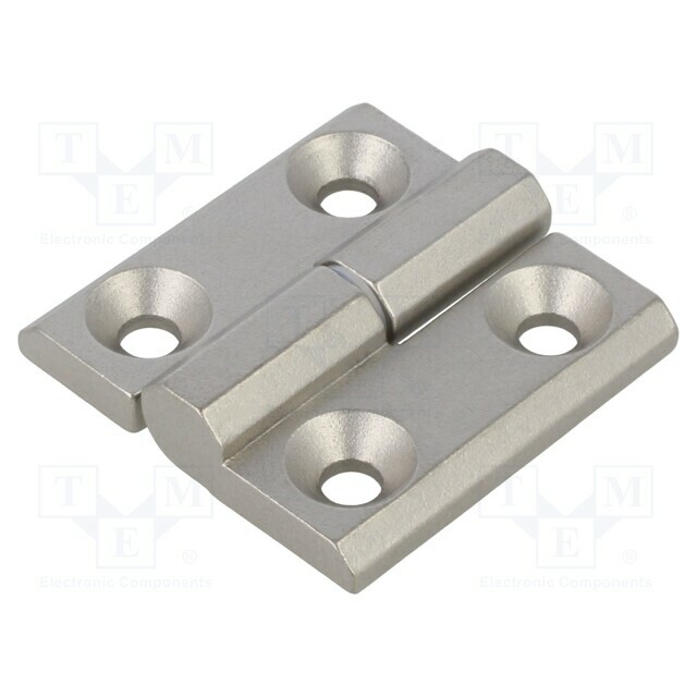ELESA+GANTER Hinge; Width: 50mm; stainless steel