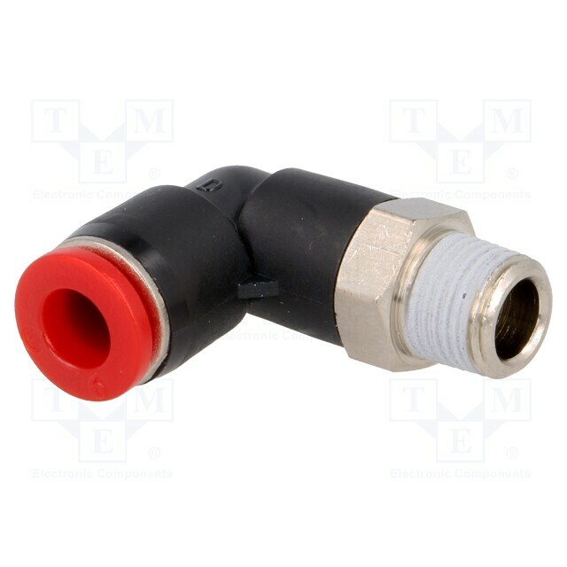 NORGREN HERION Push-in fitting; angled; PBT