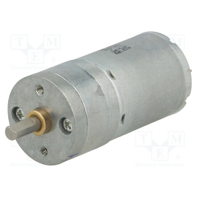 Motor: DC; with gearbox; Medium Power
