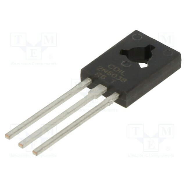 CDIL Transistor: NPN; bipolar; Darlington; 60V