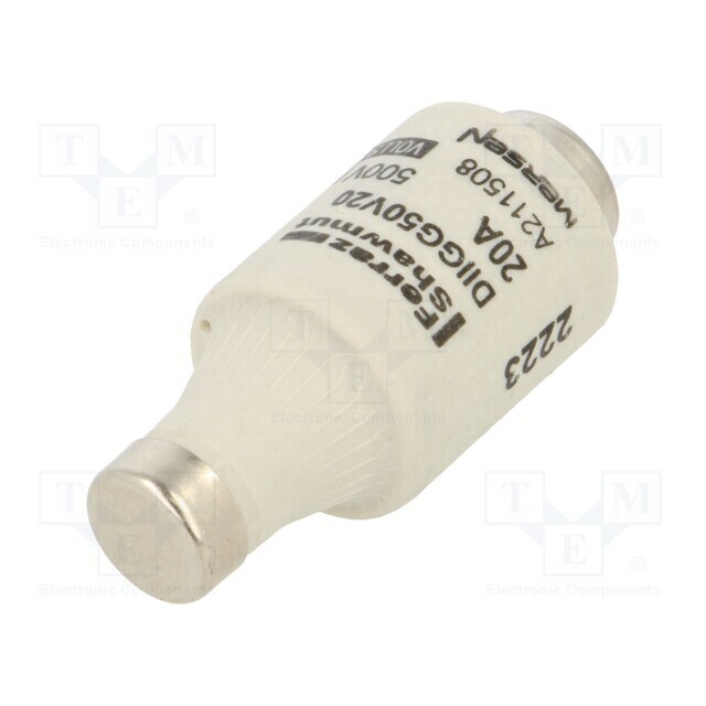 MERSEN Fuse: fuse; DII; industrial; 20A