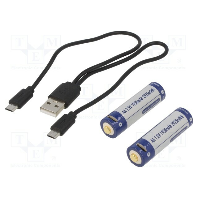KEEPPOWER Re-battery: Li-Ion; AA; 1950mAh; 1