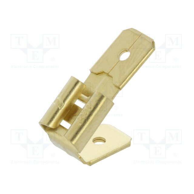 MOLEX Terminal: flat; straight; push-in; brass