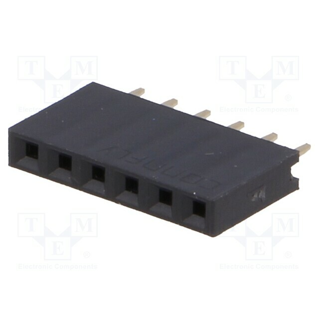 CONNFLY Connector: pin strips; socket; female