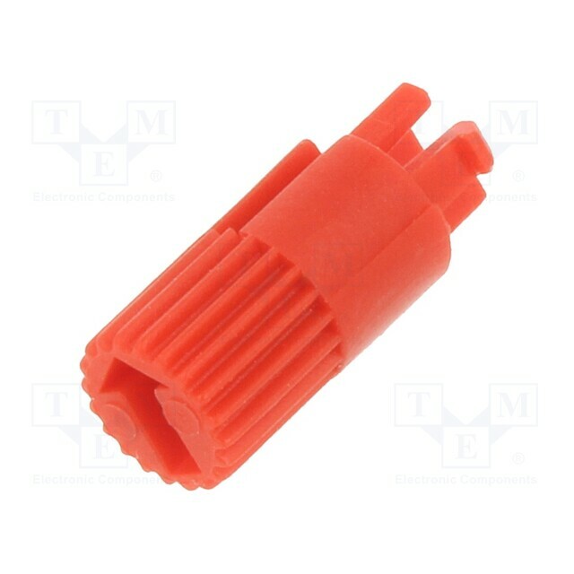 PTR HARTMANN Knob; Ø4x7.3mm; red