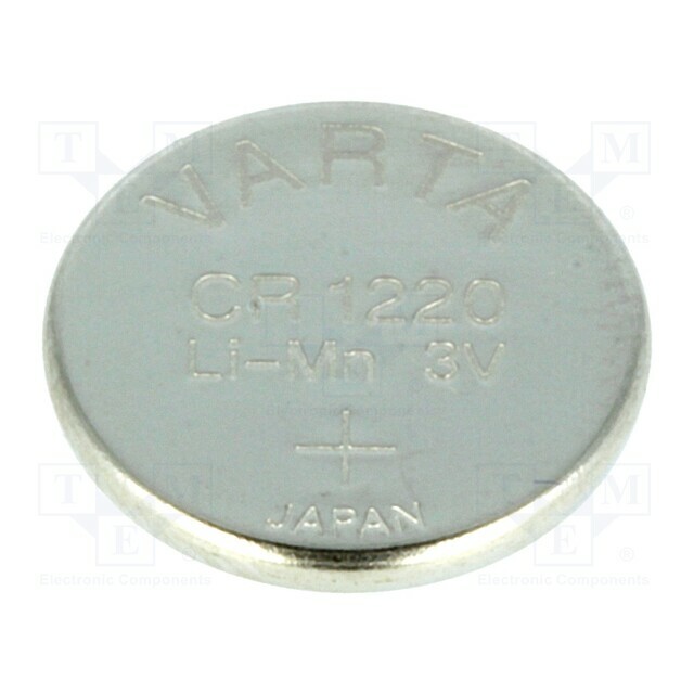 VARTA MICROBATTERY Battery: lithium; coin; CR1220