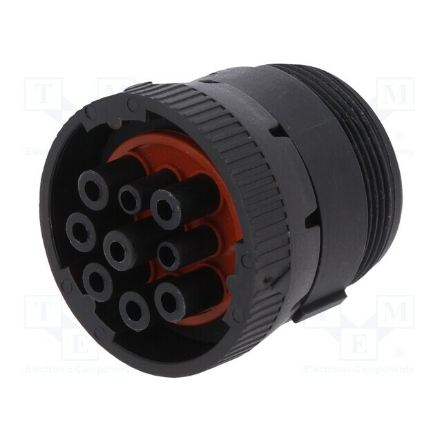 AMPHENOL Connector: wire-wire; plug; female; AHD