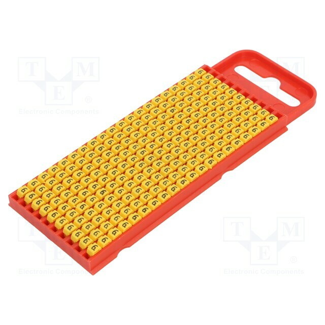 HELLERMANNTYTON Markers; Marking: 6; 2÷2.8mm