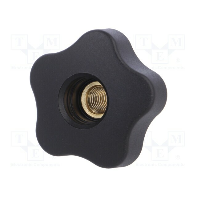 ELESA+GANTER Knob; Ø: 50mm; Int.thread: